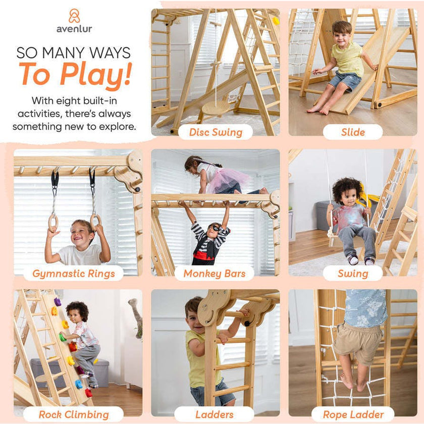 Chestnut | Foldable Jungle Gym
