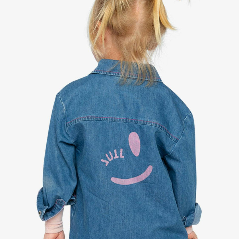 Denim Shirt Navy Blue