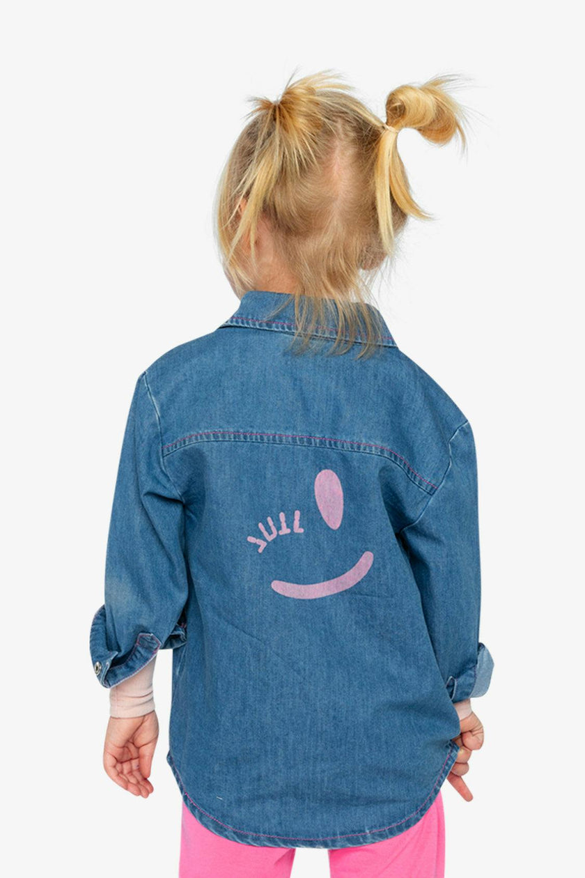 Denim Shirt Navy Blue