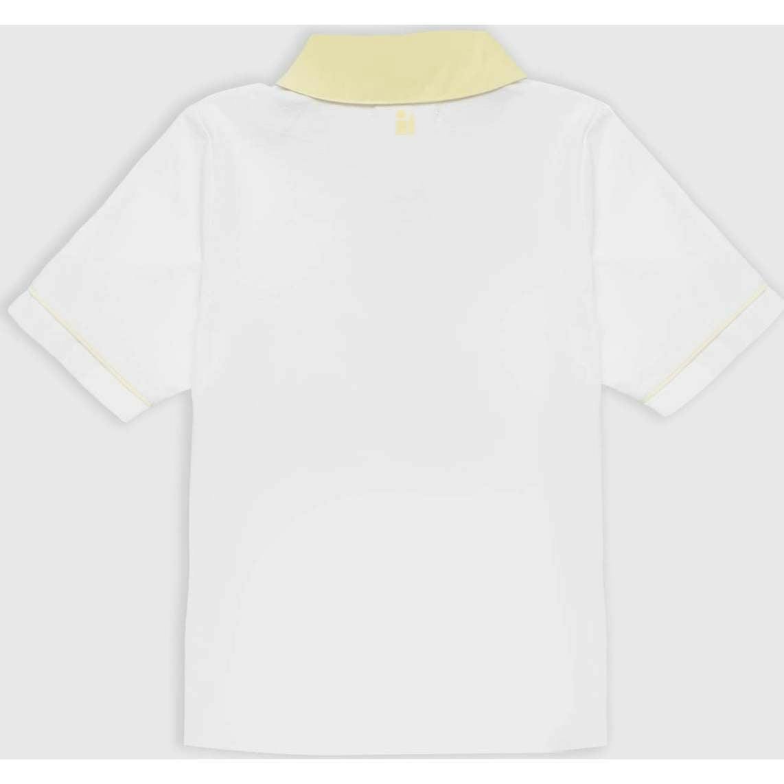 Tech Play Polo in Lemonade Trim