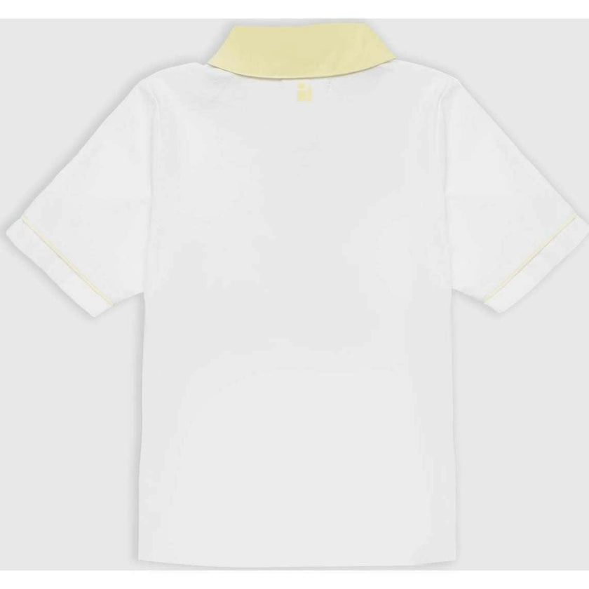 Tech Play Polo in Lemonade Trim