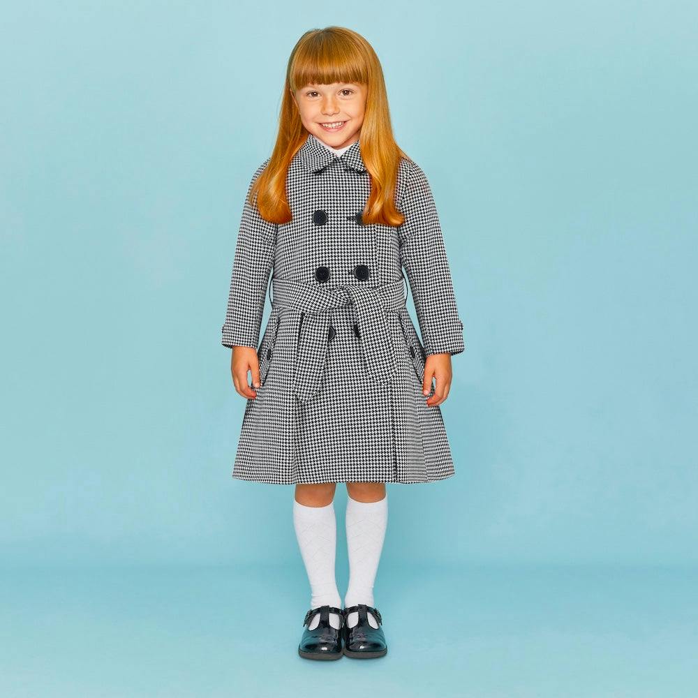 Mayfair Coat - Classic Houndstooth