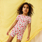 Sweet Strawberries Classic Pajama Short Set