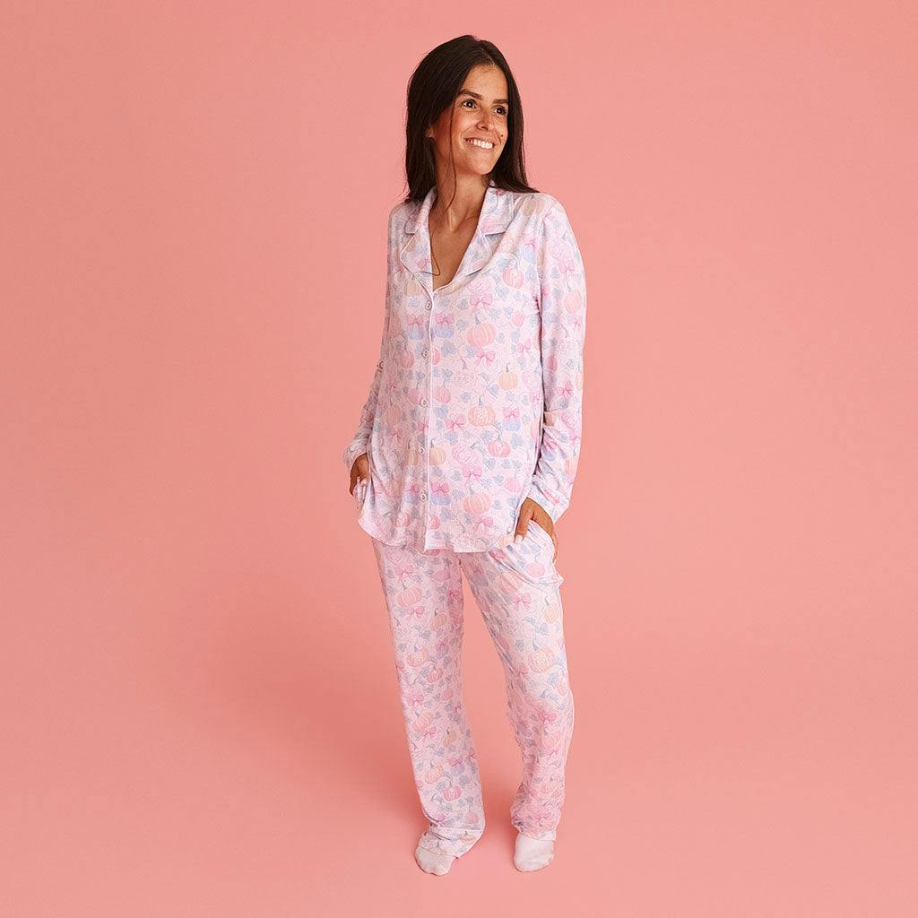 Posh Pumpkins Women's Luxe Pajama Pant Set