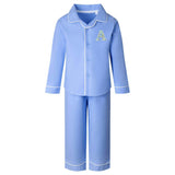Liberty of London children's personalised classic pyjamas - blue