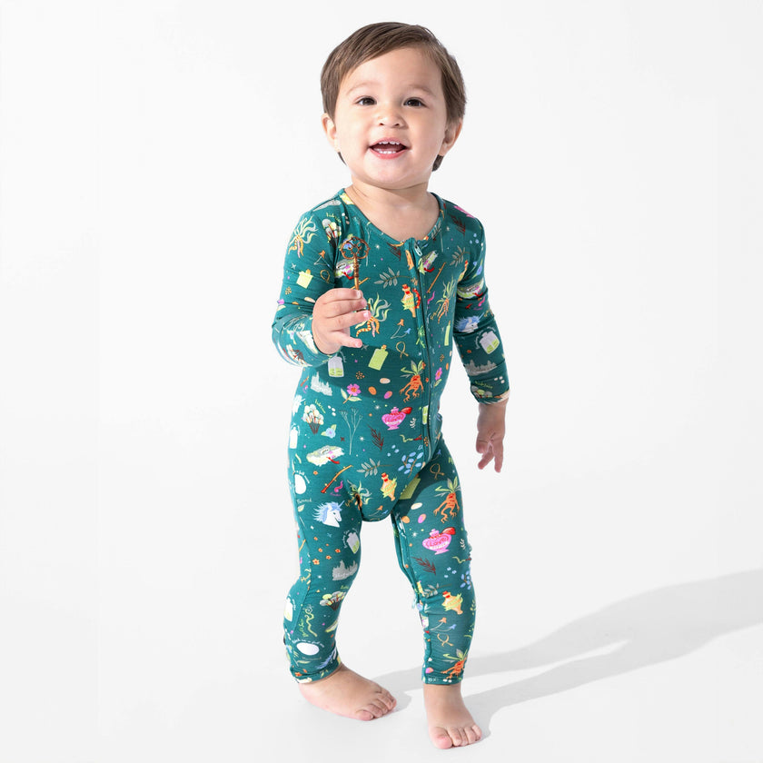 Mandrakes Potions & Herbs Bamboo Convertible Footie