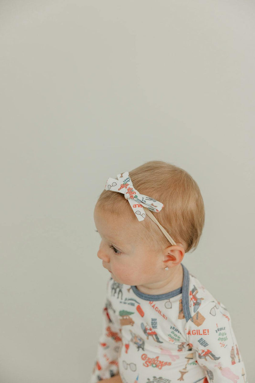 Ribbon Baby Bow - A Christmas Story