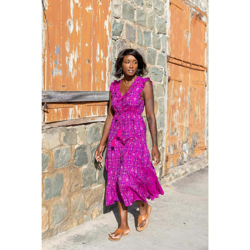 Women's Giselle V-Neck Maxi Dress