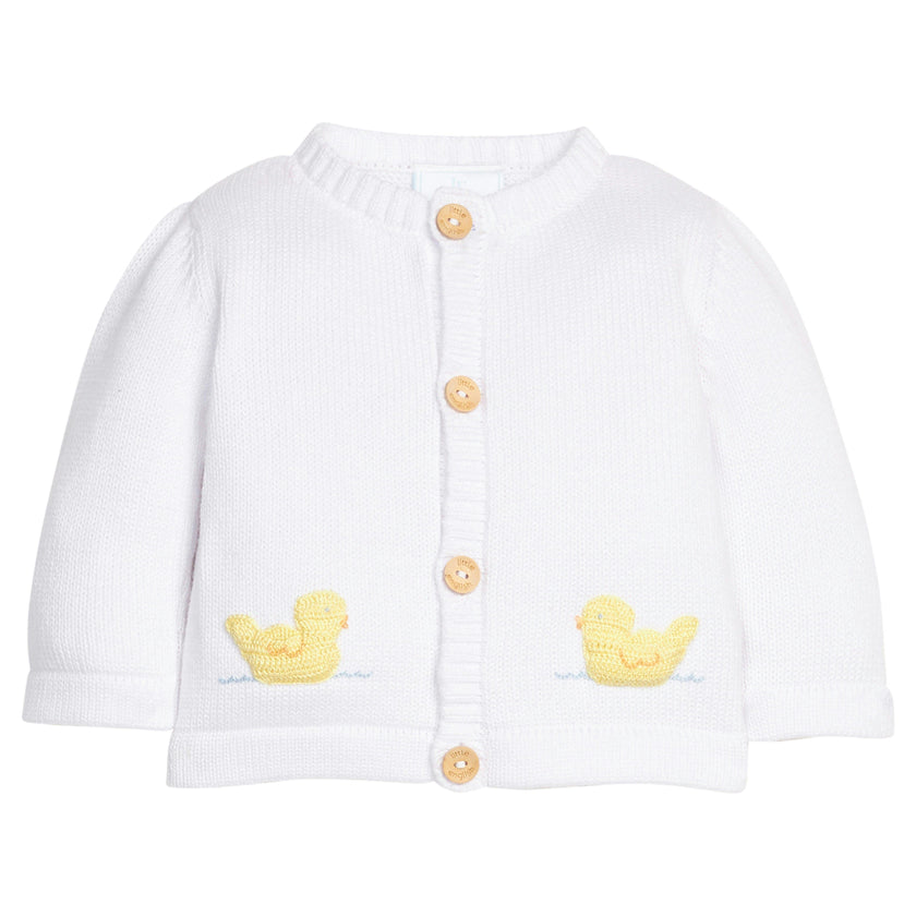 Crochet Cardigan - Duck