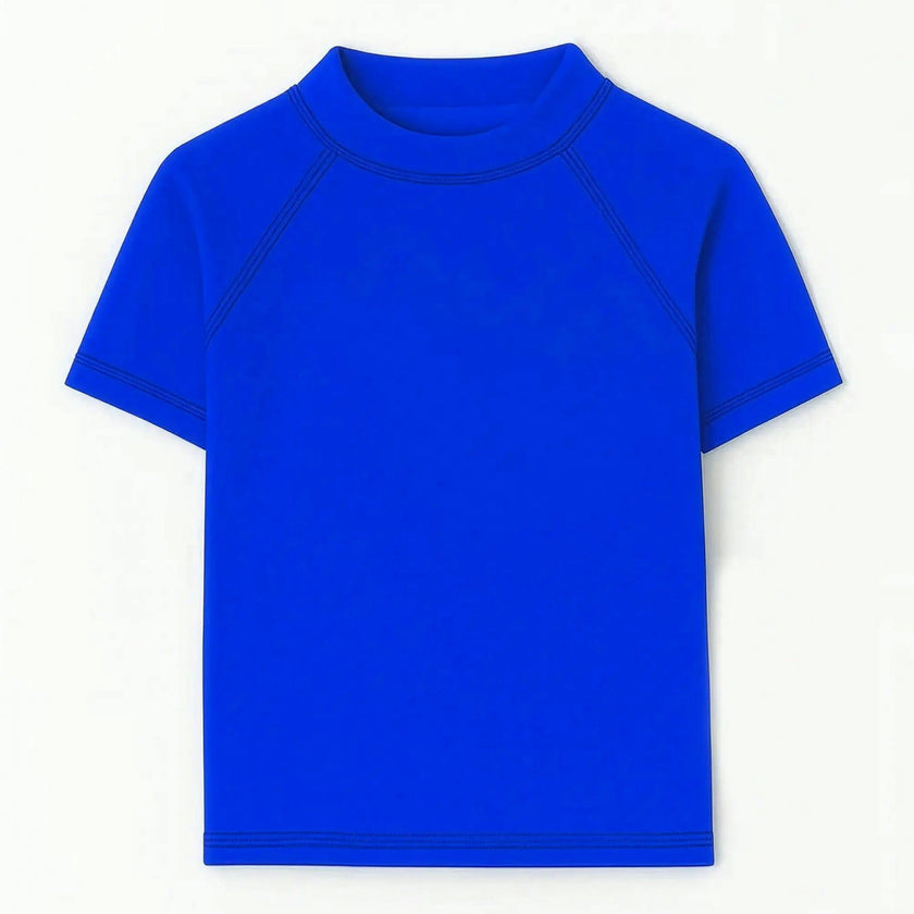 Carson Boys Blue Short Sleeve Rashguard