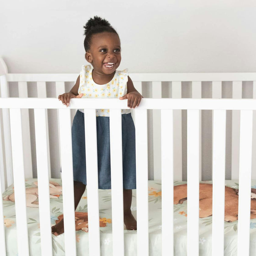 Enchanted Meadow Standard Crib Sheet