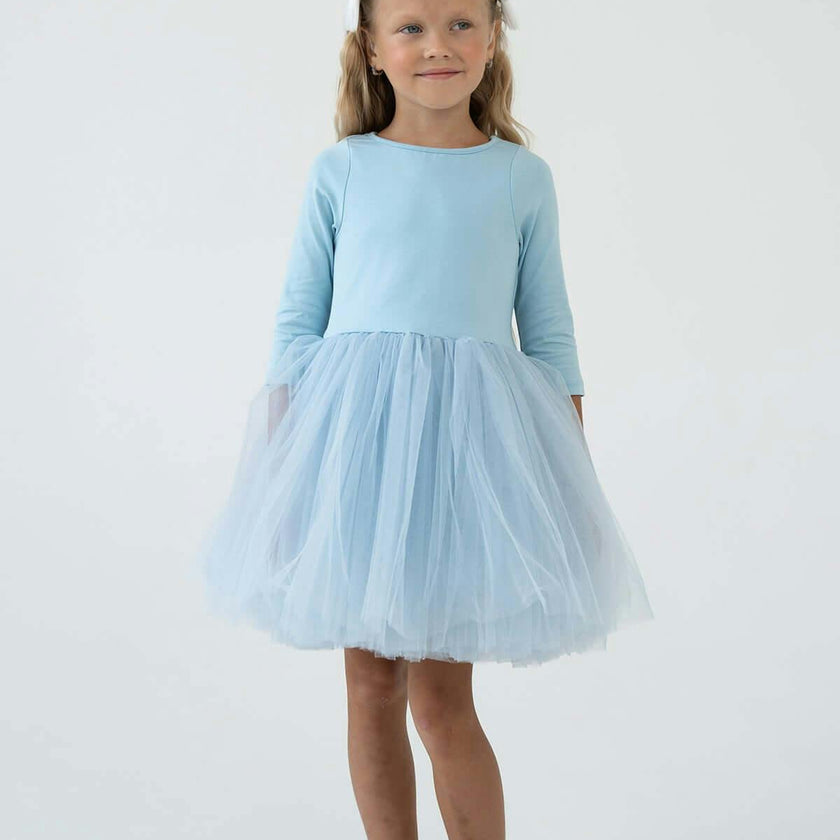 Cool Blue Tutu Dress