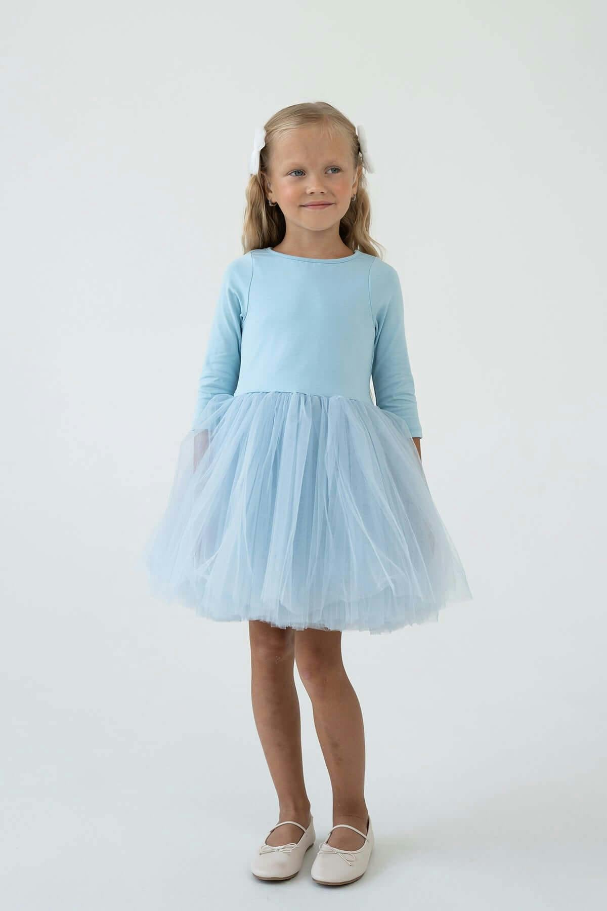 Cool Blue Tutu Dress