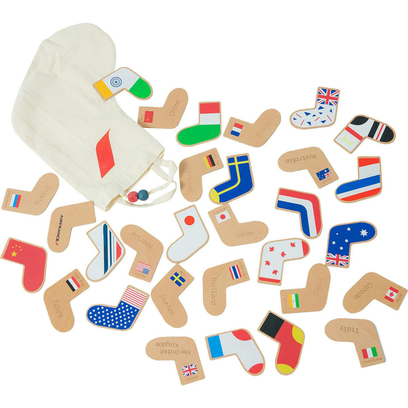 step to the world matching game