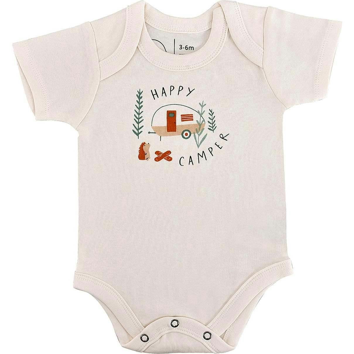 graphic bodysuit | happy camper