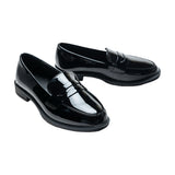 Black Patent Penny Loafers