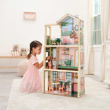 Click & Play Fully Assembled Pop-Up Dollhouse