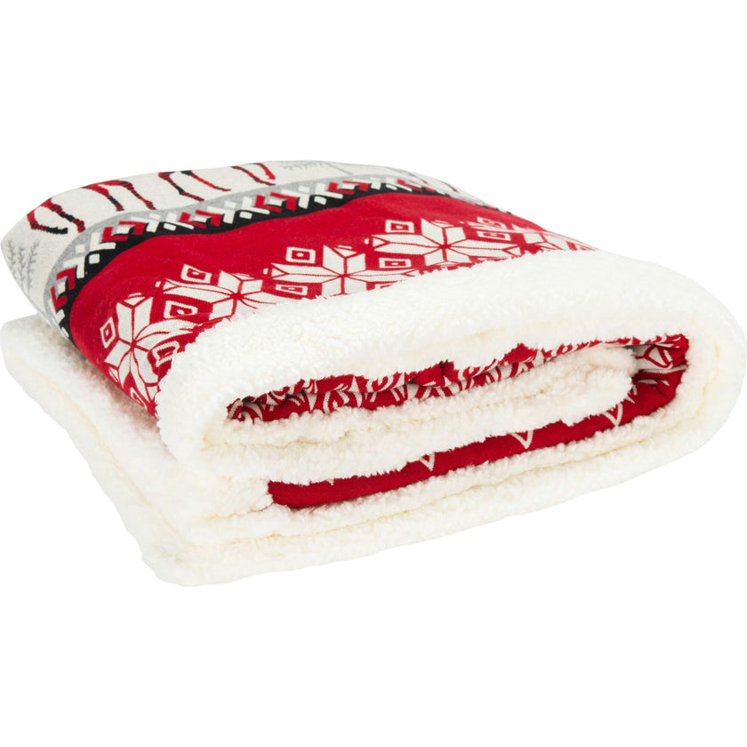 Prancer Sherpa Throw