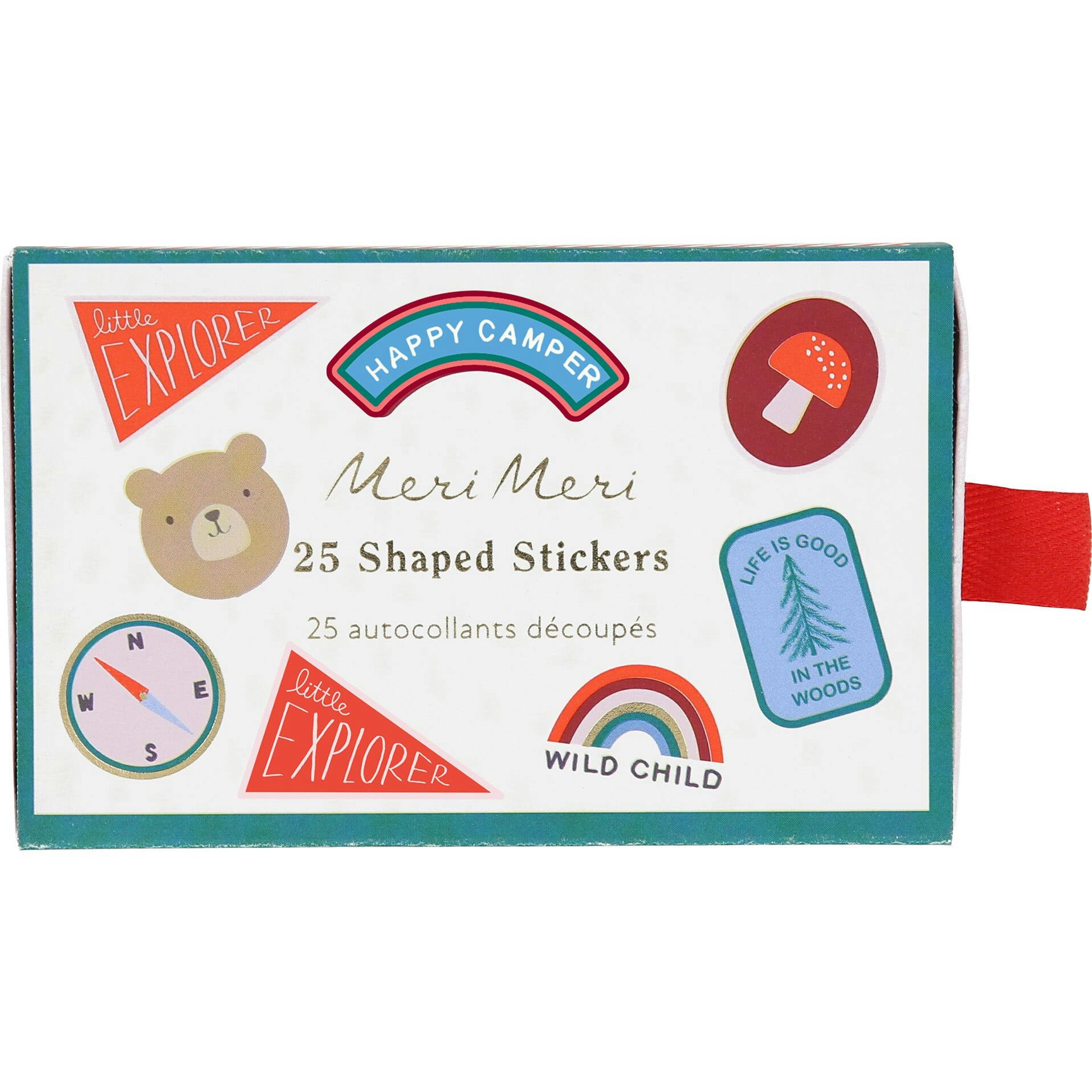 Outdoor Adventures Shaped Stickers