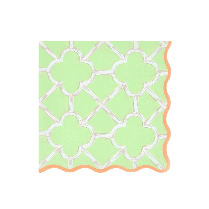 Bamboo Pattern Large Napkins