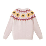 Kids Fair Isle Sweater W/Flare Legging Set