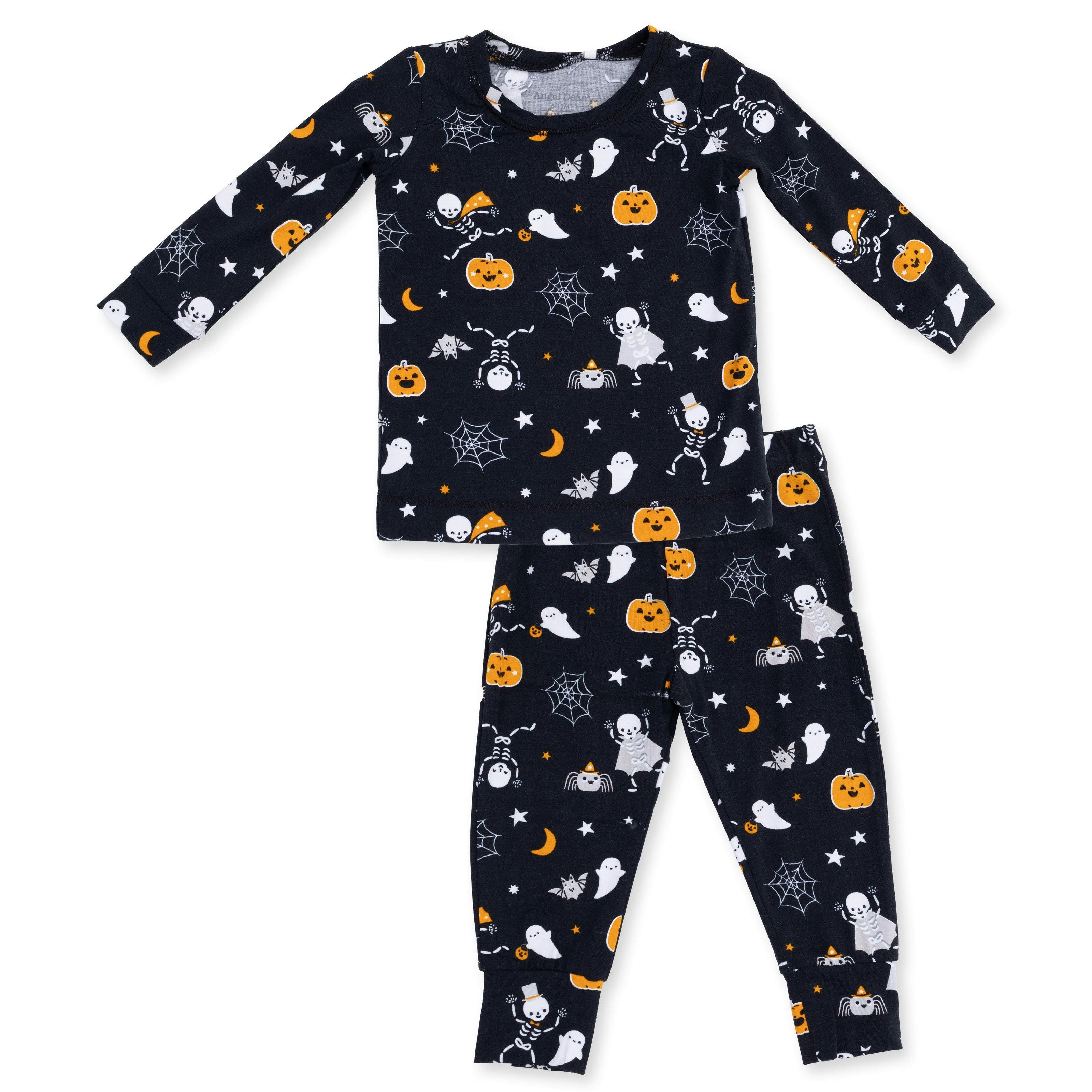 Halloween Skeleton Buddies - Long Sleeve Loungewear Set
