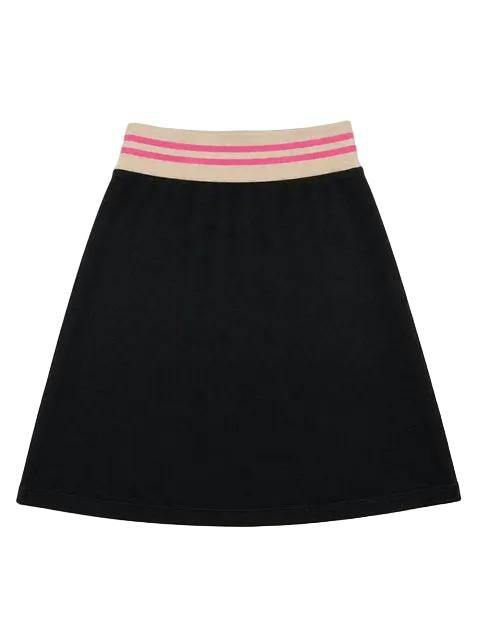 Pull-On French Terry Skirt