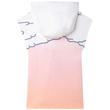 Pink & White Logo Dress