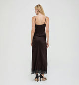 The Tiffany Maxi Skirt -  Chocolate