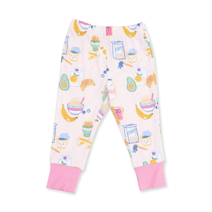 Breakfast Club Pink - Long Sleeve Loungewear Set