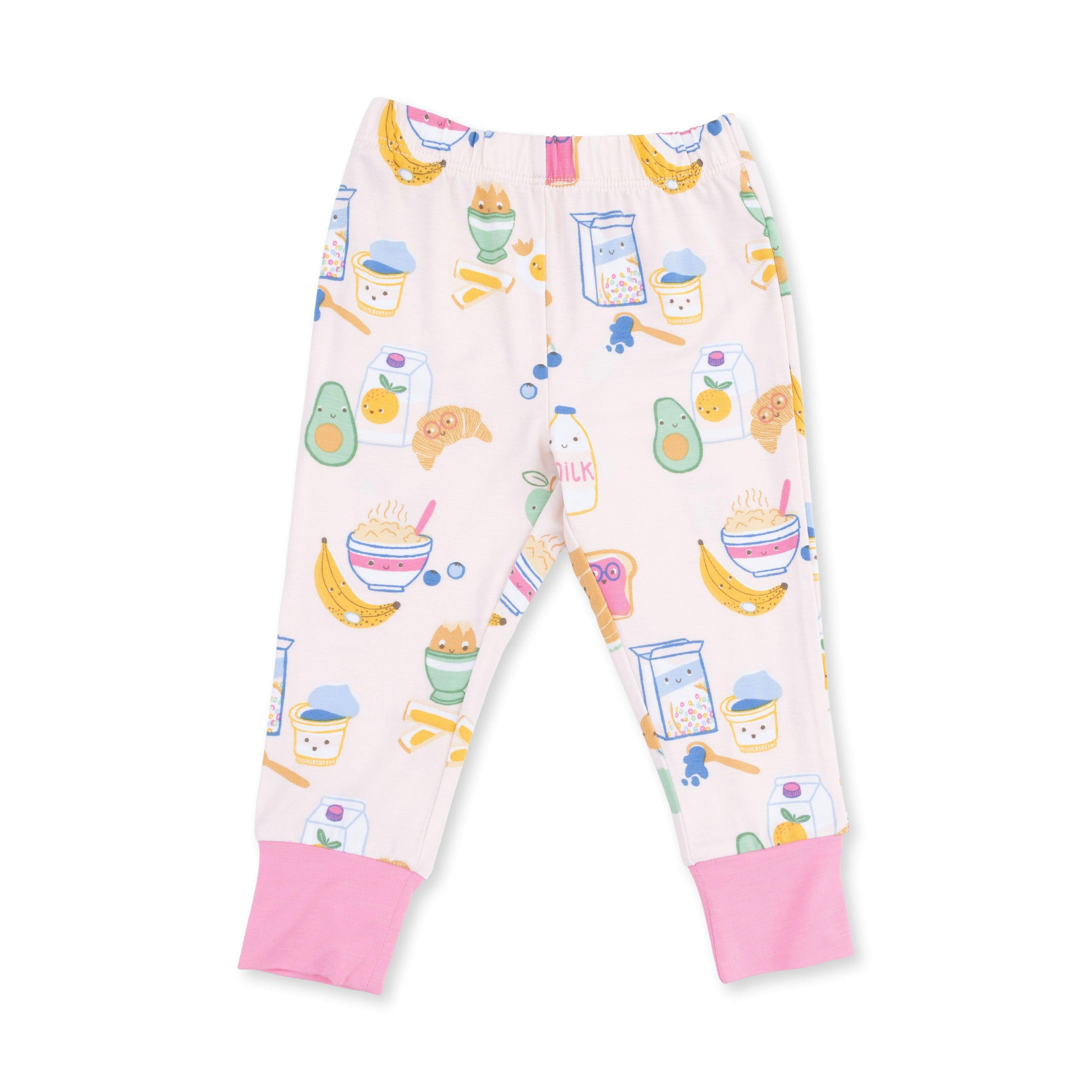 Breakfast Club Pink - Long Sleeve Loungewear Set