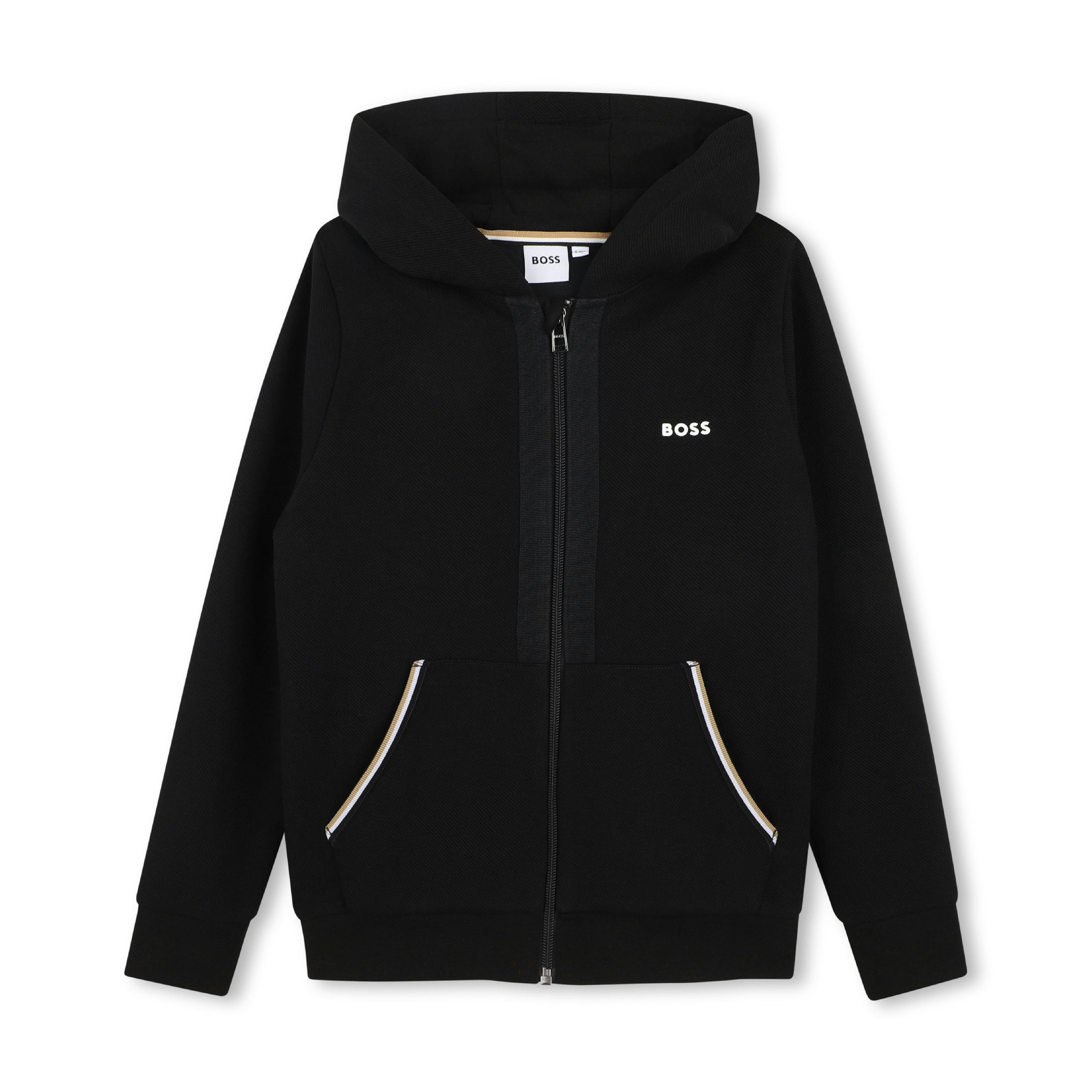 Black Trim Detail Tracksuit