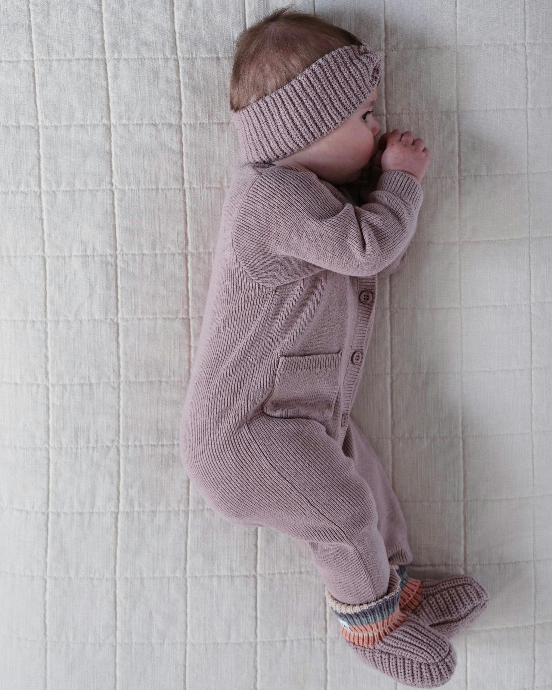 Long Sleeve Ribbed Jumpsuit - Chunky
