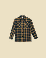 Flannel Overshirt in Tempo Plaid
