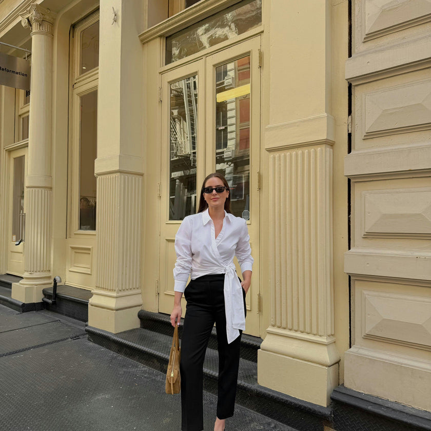 The Amaris Top - White