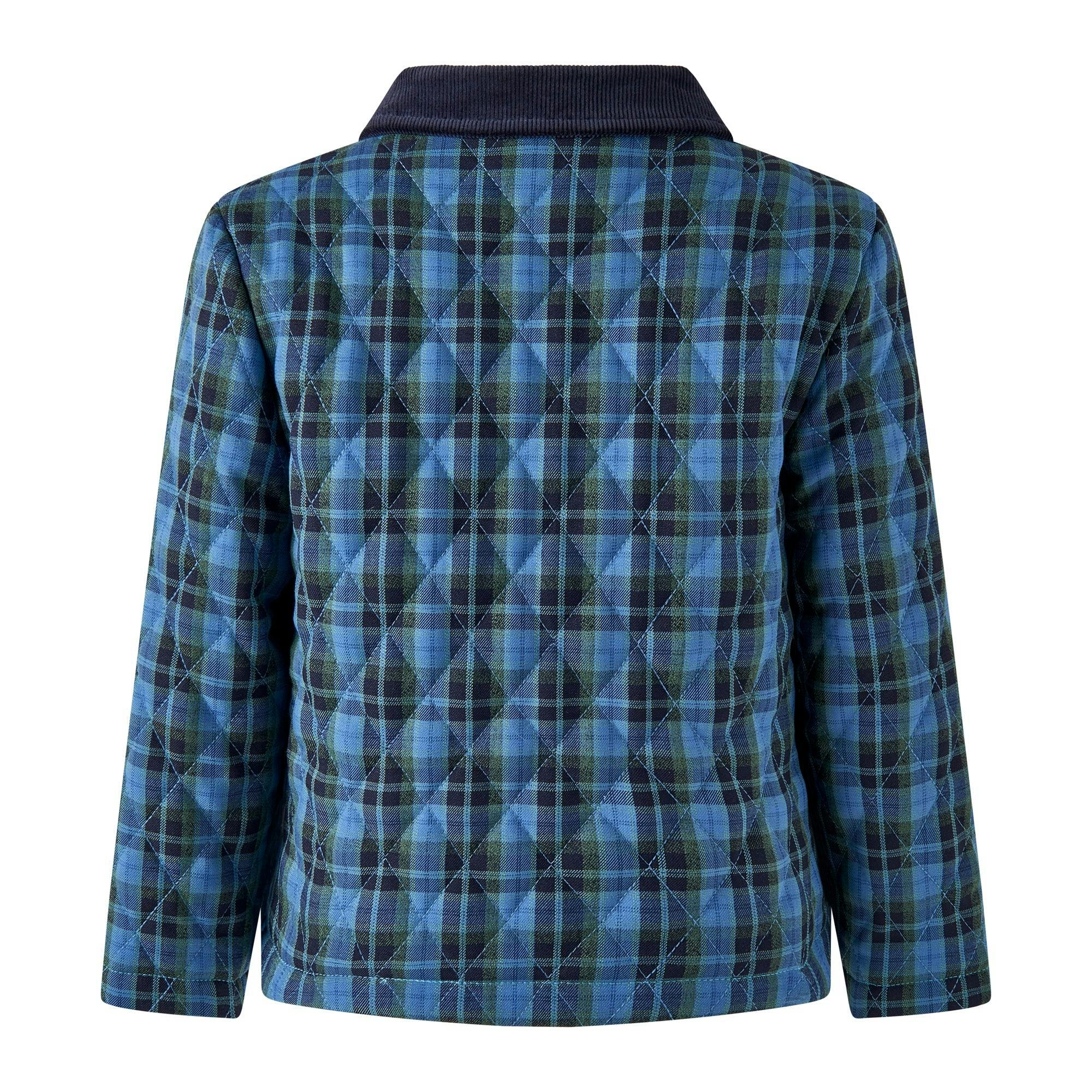 Check Quilted Jacket