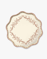 Briar Dinner Plate Set in Alabaster