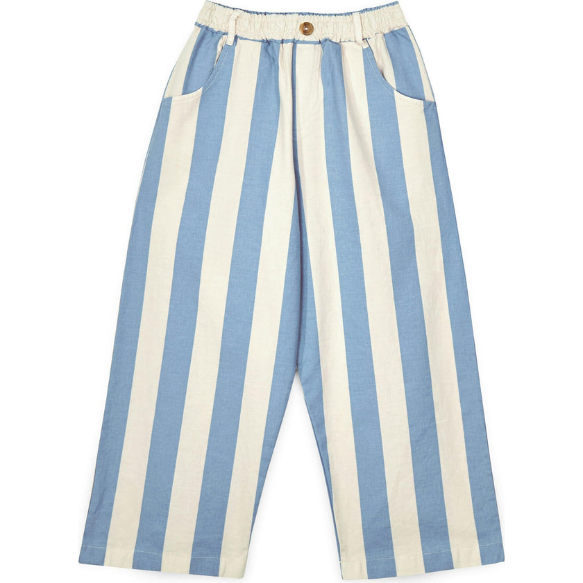 Mipounet SS26 Claude, Pant Ecru Blue