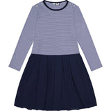 Francesca Dropwaist Dress, Stripes