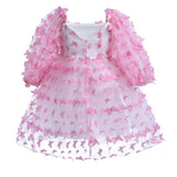 Pink Bell Mariposa Dress
