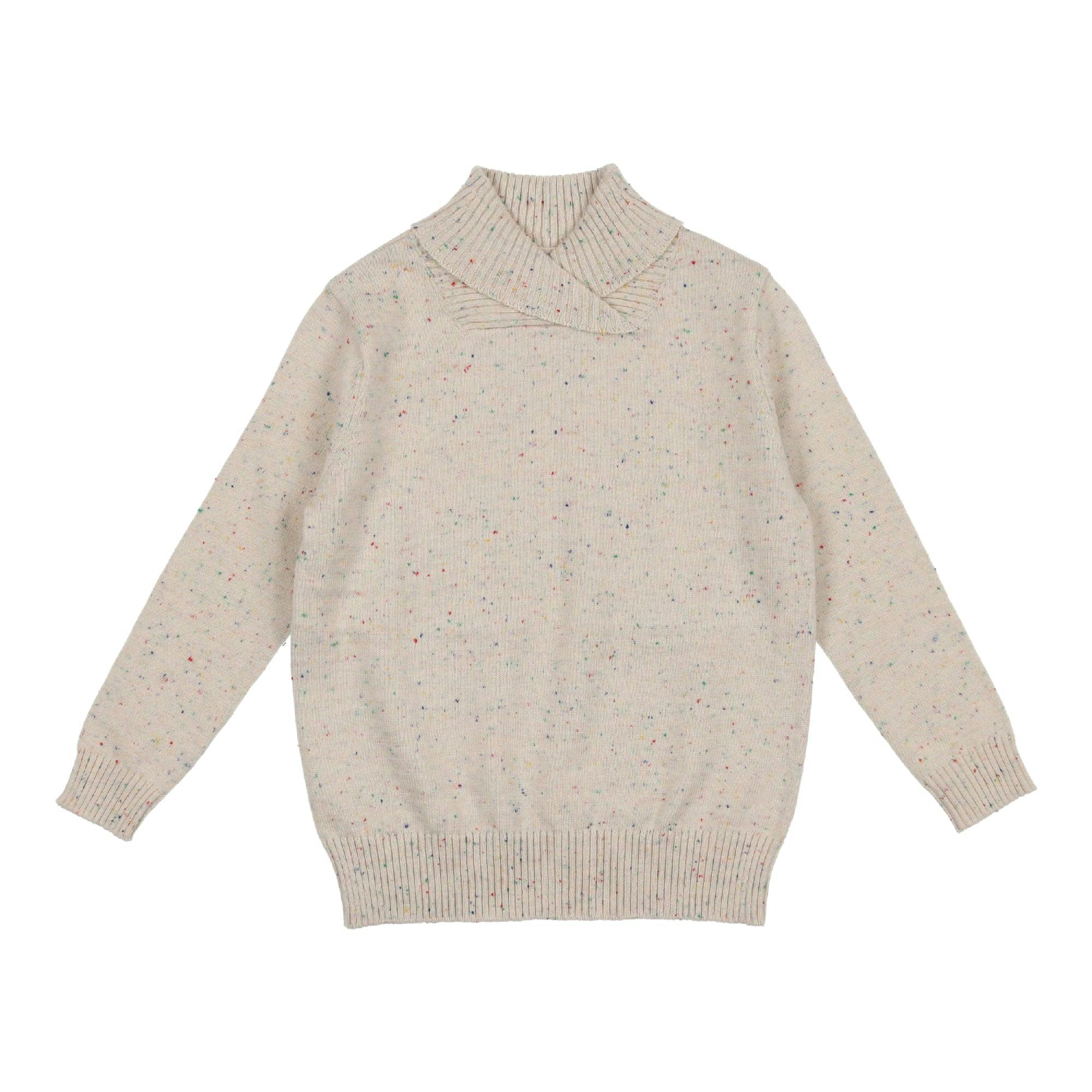 Shawl Collar Relaxed Fit Sweater