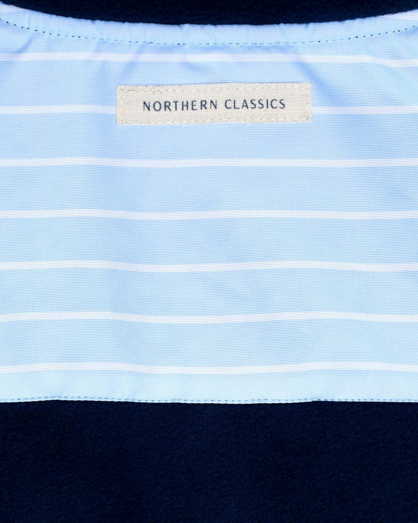 Kids Fleece Jacket in Navy Blue