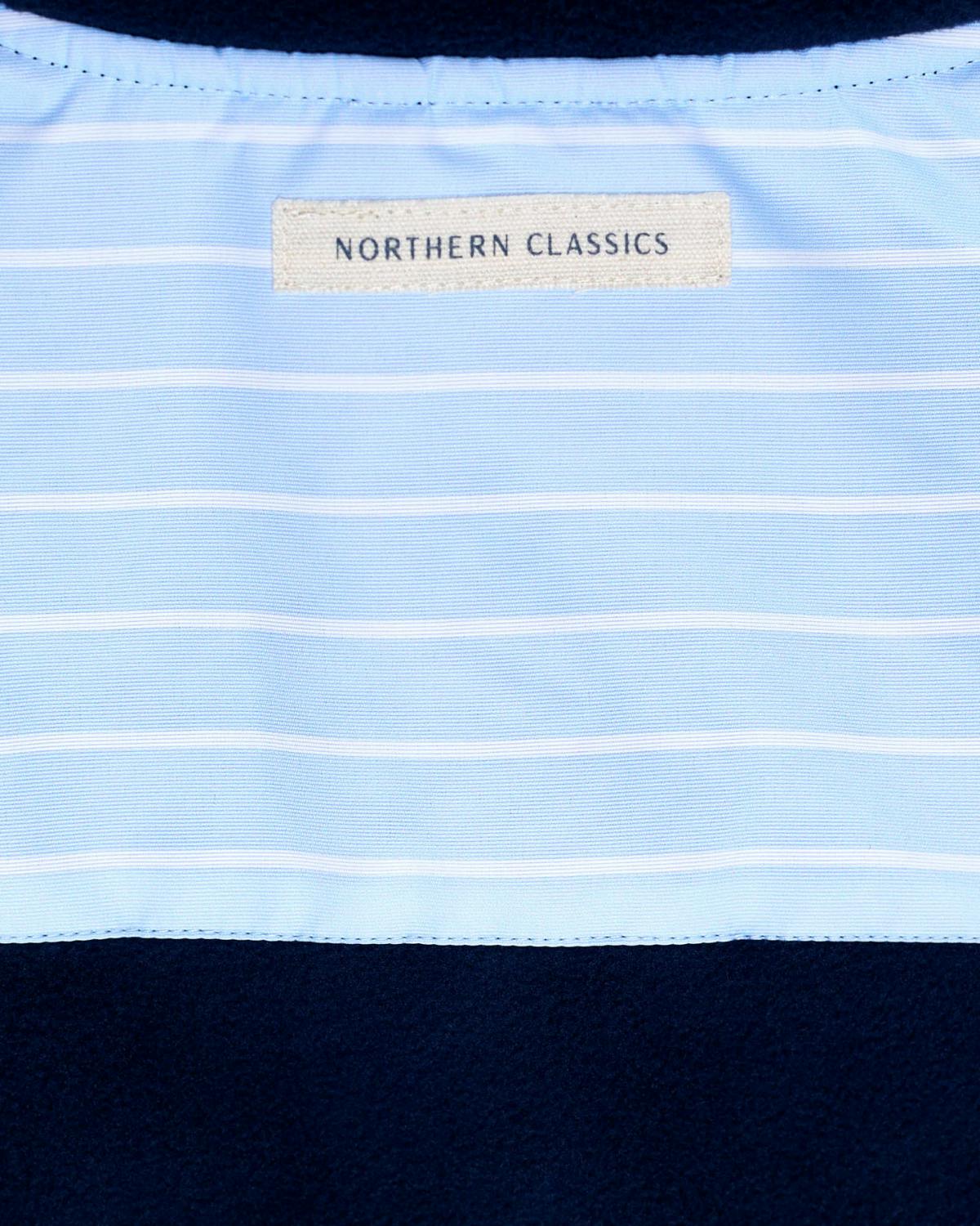 Kids Fleece Jacket in Navy Blue