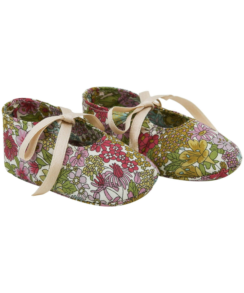 Little Royals Booties - Liberty Oeillet (carnation)