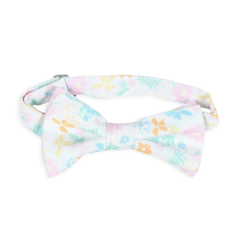 Floral Print Adjustable Bow Tie