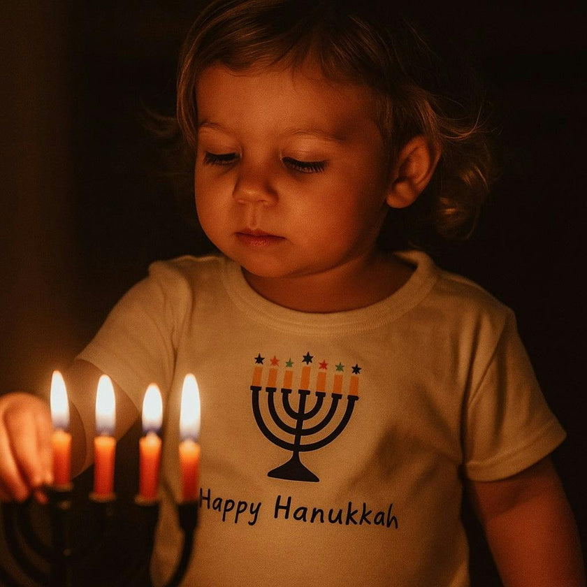 graphic tee | hanukkah
