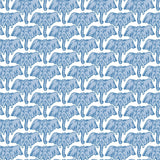 Parker Boys' Zipper Pajama - African Elephants Blue