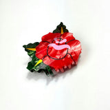 Rose Tattoo Hair Claw