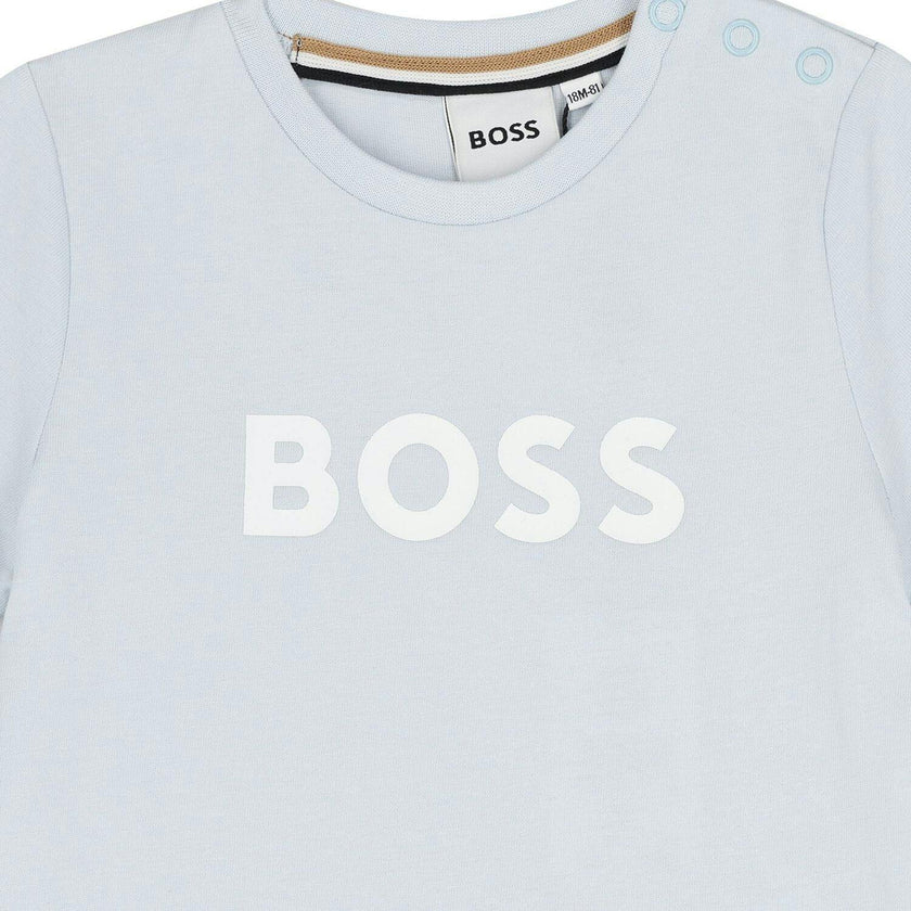 Pale Blue Short Sleeves T-Shirt