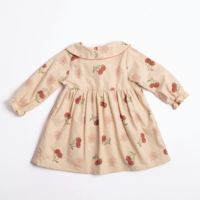 Clementine Dress in Cherry Bloom